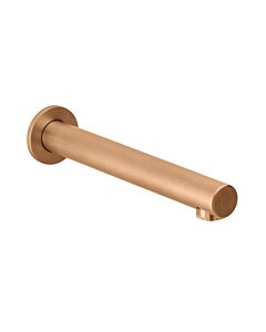 Herzbach Design iX PVD Wandauslauf 21142000139 Copper Steel, Ausladung 212mm