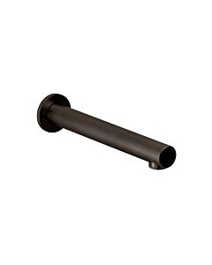 Herzbach Design iX PVD bath filler 21.142000. 2000 .40 212mm, Black Steel, 2000 / 2 &quot;