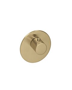 Herzbach Logic XL 21.500100. 2000 .41 Laiton Acier, pour module de thermostat simple, d = 116mm