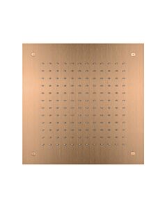 Herzbach Design iX PVD Regenbrause 21.638000.2.39 Copper Steel, 380x380mm, zum Deckeneinbau