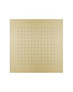 Herzbach Design iX PVD rain shower 21.638000.2.41 Brass Steel, 380x380mm, for ceiling installation