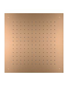 Herzbach Design iX PVD Herzbach Design iX PVD 21.655000.2.39 ceiling installation, 500x500mm, Copper Steel
