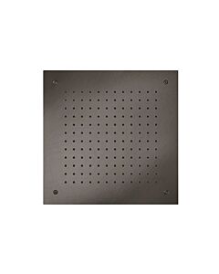 Herzbach Design iX PVD Regenbrause 21.655000.2.40 Deckeneinbau, 500x500mm, Black Steel