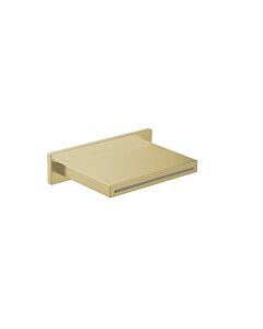 Herzbach Design iX PVD montée subite bec 21,694000. 2000 .41 Laiton Acier, pour montage mural