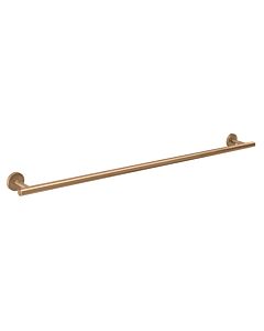 Herzbach Design iX PVD Badetuchhalter 21.816500. 2000 .39 800mm, Copper Steel, wall mounting