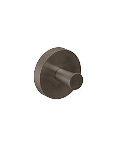Herzbach Design iX PVD towel hook 21.819000. 2000 .40 32mm, Black Steel, wall mounting