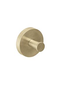 Herzbach Design iX PVD towel hook 21.819000. 2000 .41 32mm, Brass Steel, wall mounting