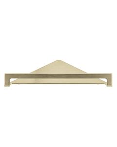 Herzbach Étagère d&#39;angle Living 21.821000. 2000 .41 pour ustensiles de douche, montage mural, 216 mm, acier laiton