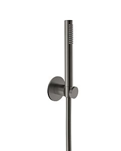 Herzbach Design iX PVD baignoire match0 21.914000. 2000 .40 acier noir, avec support de cône, 2000 douche match2 .250mm