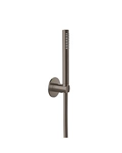Herzbach Design iX PVD baignoire match0 21.914000. 2000 .40 acier noir, avec support de cône, 2000 douche match2 .250mm