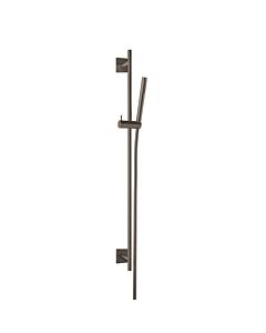 Herzbach Design iX PVD douche match0 21.922700.2.40 acier noir, 900 mm, avec douchette à main