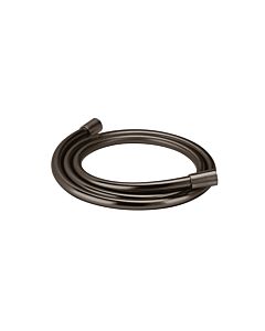 Herzbach Living Spa PVD Brauseschlauch 125 cm 21.925300.1.40 mit Drehkonus, Brauseschlauch 1250 mm, Black Steel