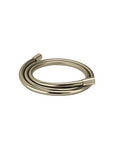 Herzbach LIVING SPA Kunststoff-Brauseschlauch 125 cm 21.925300.1.41 mit Drehkonus, Brauseschlauch 1250 mm, Brass Steel