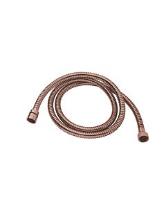 Herzbach LIVING SPA Metallflex-Brauseschlauch 125 cm 21.926300.1.39 Copper Steel, 1250 mm, Metall-Agraff