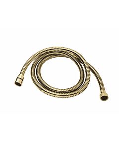 Flexible de douche Herzbach LIVING SPA en métal, 125 cm, 21.926300.1.41, laiton et acier.