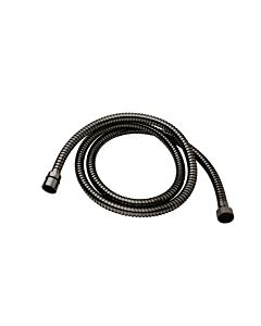 Herzbach LIVING SPA Metallflex-Brauseschlauch 150 cm 21.936300.1.40 Black Steel, 1500 mm, Metall-Agraff