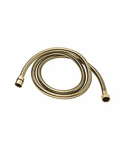 Herzbach LIVING SPA Metallflex-Brauseschlauch 150 cm 21.936300.1.41 Brass Steel, 1500 mm, Metall-Agraff