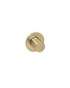 Herzbach Logic XL Fertigmontageset 21.958750.1.41 Brass Steel, für Absperr- und Umstell-Modul, d= 70mm