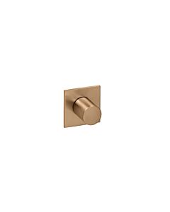 Herzbach Logic XL 21.958750.2.39 Copper Steel, for shut-off and changeover module, 70x70mm