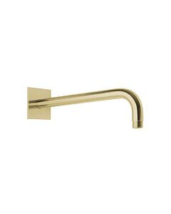 Herzbach Design iX PVD Wandarm 21.960350.2.41 Brass Steel, für Regenbrause, 350mm, mit Rosette 70x70mm