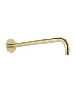Herzbach Design iX PVD wall bracket 21.960450. 2000 .41 Brass Steel, for rain shower, 450mm, with rosette d = 70mm