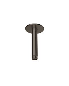 Herzbach Design iX PVD plafond bras 21,964810. 2000 , 100 mm, avec rosace d = 70 mm
