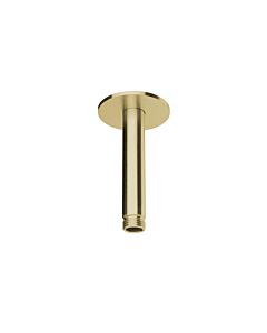 Herzbach Design iX PVD ceiling arm 21.964810. 2000 , 100mm, with rosette d = 70mm