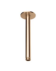 Herzbach Design iX PVD Deckenarm 21.964820.1.39 Copper Steel, für Regenbrause, 200mm, mit Rosette d= 70mm