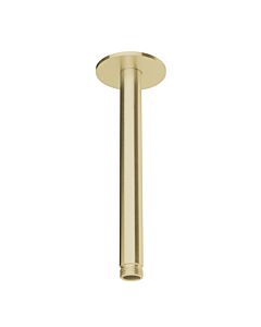 Herzbach Design iX PVD ceiling arm 21.964820. 2000 , 200mm, with rosette d = 70mm