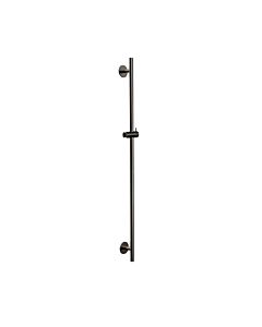Herzbach Design iX PVD shower wall bar 21.965900. 2000 .40 Black Steel, 900mm