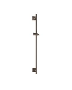 Herzbach Design iX PVD shower wall bar set 21.965900.2.40 Black Steel, 900mm