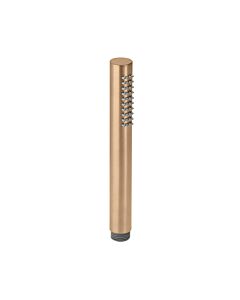 Herzbach Design iX PVD baton hand shower 21.977400. 2000 .39 round, Copper Steel