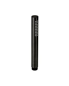 Herzbach Design iX PVD baton hand shower 21.977400. 2000 .40 round, Black Steel