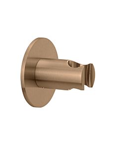 Herzbach Design iX PVD Wandhalter 21.994100.1.39 Copper Steel, Rosette d= 70mm