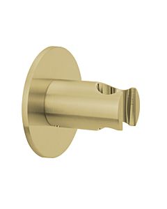 Herzbach Design iX PVD Wandhalter 21.994100.1.41 Brass Steel, Rosette d= 70mm