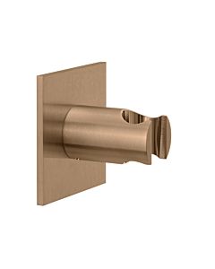 Herzbach Design iX PVD Wandhalter 21.994100.2.39 Copper Steel, Rosette 70x70mm