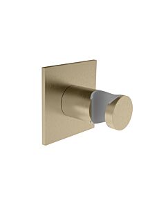 Herzbach Design iX PVD Wandhalter 21.994100.2.41 Brass Steel, Rosette 70x70mm