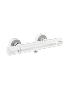 Herzbach Deep White Brause-Thermostat 23.131100.1.07 weiß matt, Aufputz