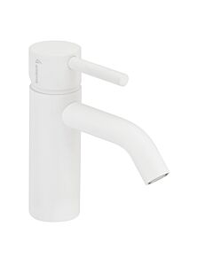 Herzbach Deep White Basin Mixer 23.203520. 2000 .07 S-Size, without pop-up waste, matt white