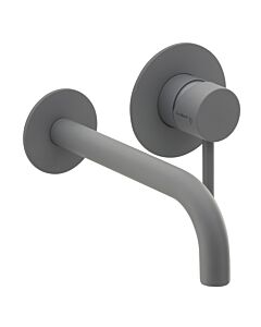 Herzbach Deep Gray final assembly set 23.203754. 2000 .06 210mm concealed basin mixer, matt grey