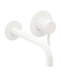 Herzbach Deep White final assembly set 23.203754. 2000 .07 210 mm, concealed basin mixer, matt white