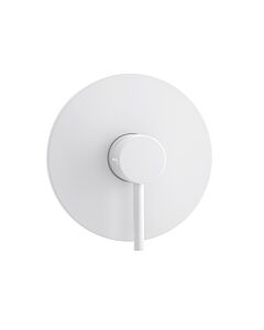 Herzbach Deep White kit de montage final 23.210550. mitigeur de douche 2000 .07, encastré, blanc mat