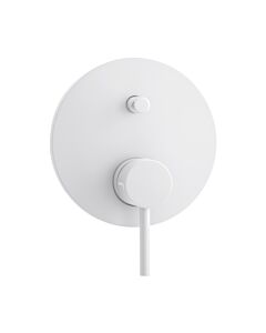 Herzbach Deep White final assembly set 23.220035. 2000 .07 bath mixer, concealed, matt white