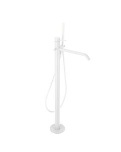 Herzbach Deep White bath filler column 23.220700. 2000 .07 floor-standing, matt white