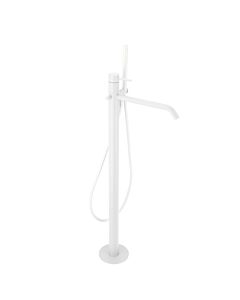 Herzbach Colonne de remplissage de bain Deep White 23.220700. 2000 .07 à poser, blanc mat