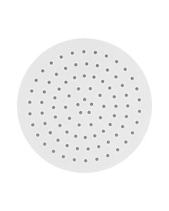Herzbach Douche de tête Deep White 23.600250. 2000 .07 250 mm, pour support plafond ou mural, blanc mat