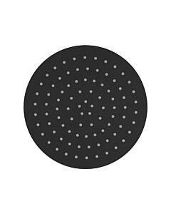 Herzbach Douche de tête Deep Black 23.600250. 2000 .12 250 mm, noir mat, pour montage mural