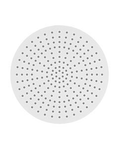 Herzbach Douche de tête Deep White 23.600300. 2000 .07 300 mm, pour support plafond ou mural, blanc mat