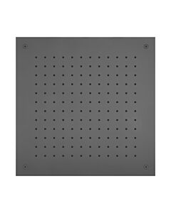Herzbach Deep Grey douche de pluie 23.638000.2.06 380 mm, pour montage au plafond, gris mat