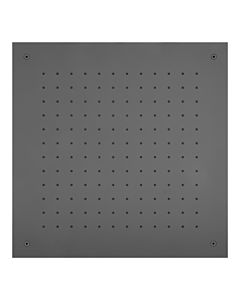Herzbach Deep Grey douche de pluie 23.650000.2.06 500 mm, pour montage au plafond, gris mat